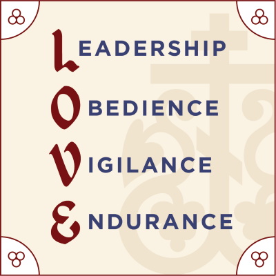 Love, Obedience, Vigilance, Endurance
