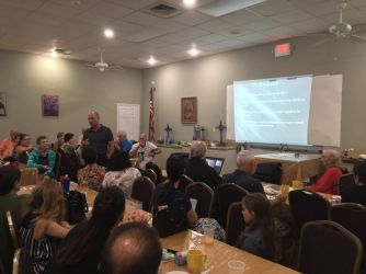 AMEN organized active shooter presentation at Holy Cross Orthodox Church in Ormond Beach, FL (picture 2 of 3)